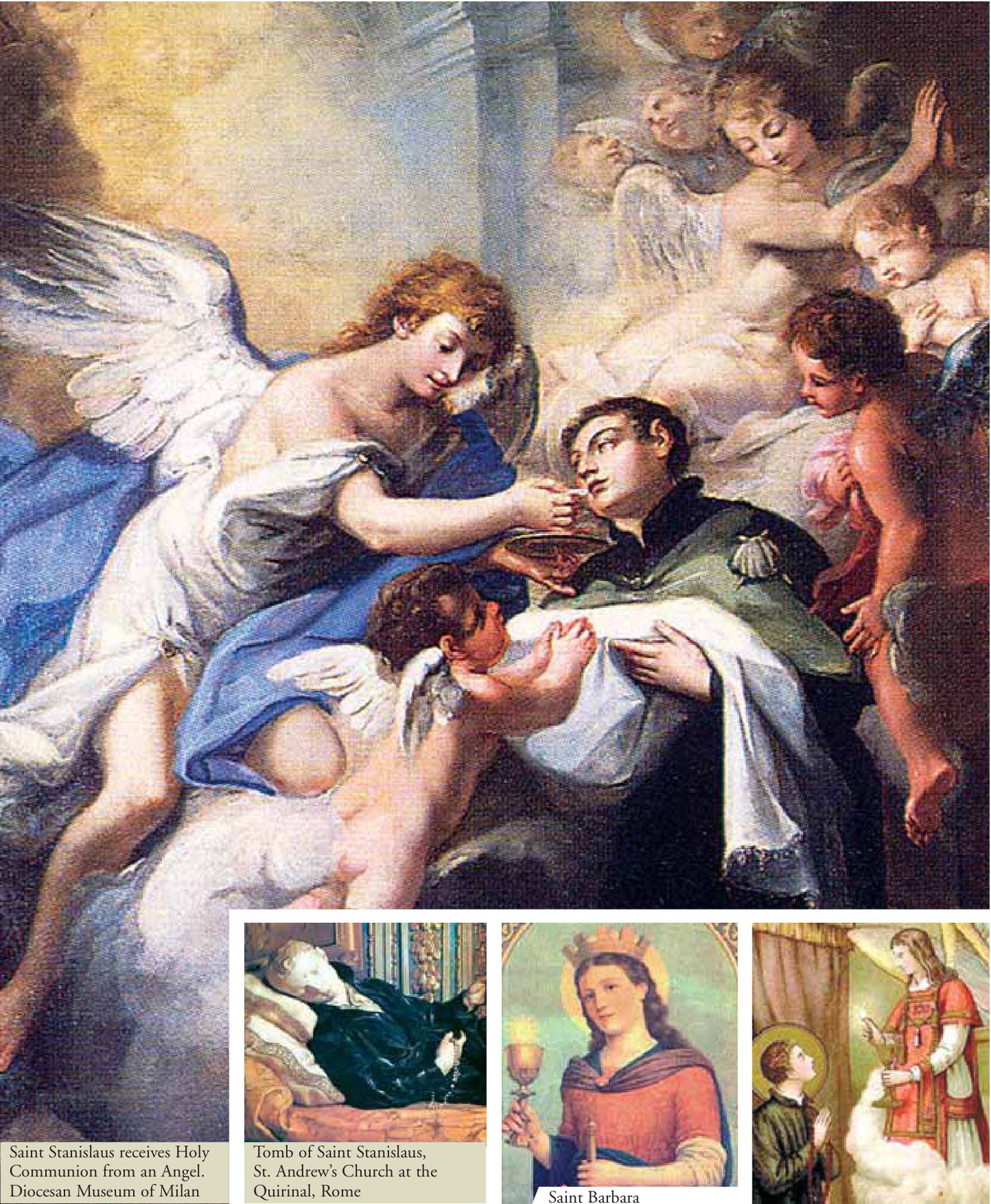 Photograph from the exhibition for Saint Stanislaus Kostka