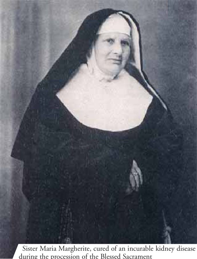 Photograph from the exhibition for Lourdes, France, Saint Bernadette