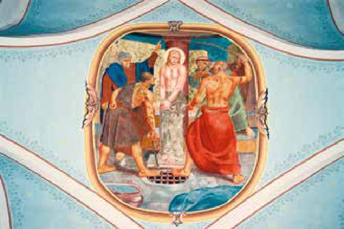 Interior of the shrine
