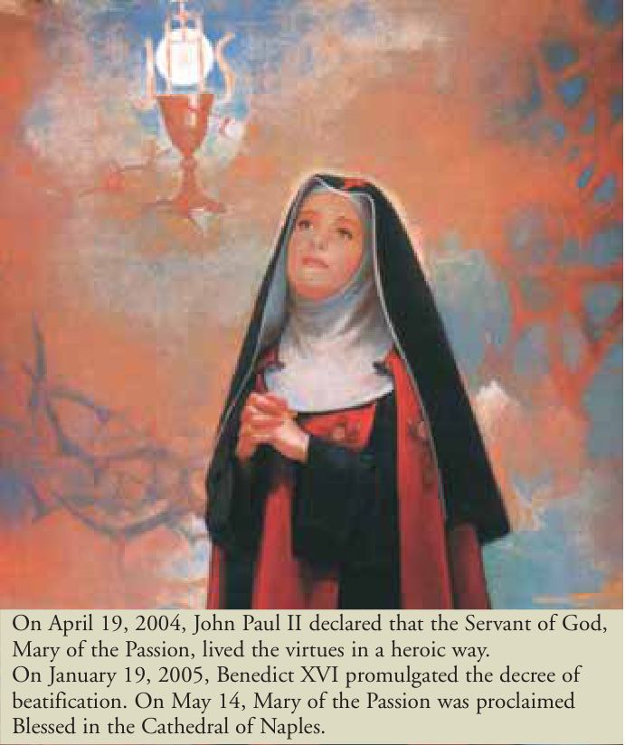 Photograph from the exhibition for Blessed Mary of the Passion