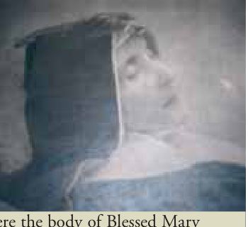 Photograph from the exhibition for Blessed Mary of the Passion