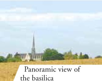 Panoramic view of the basilica