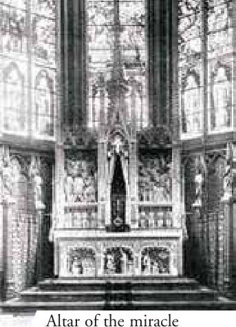 Altar of the miracle