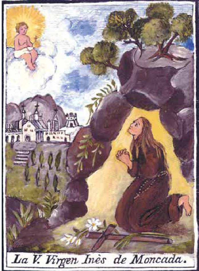 Ancient print of the miracle