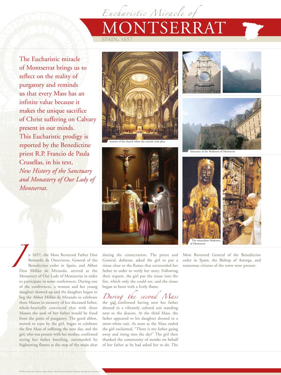 Exhibition panel for Montserrat