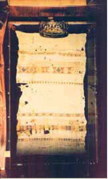 Photograph from the exhibition for Offida