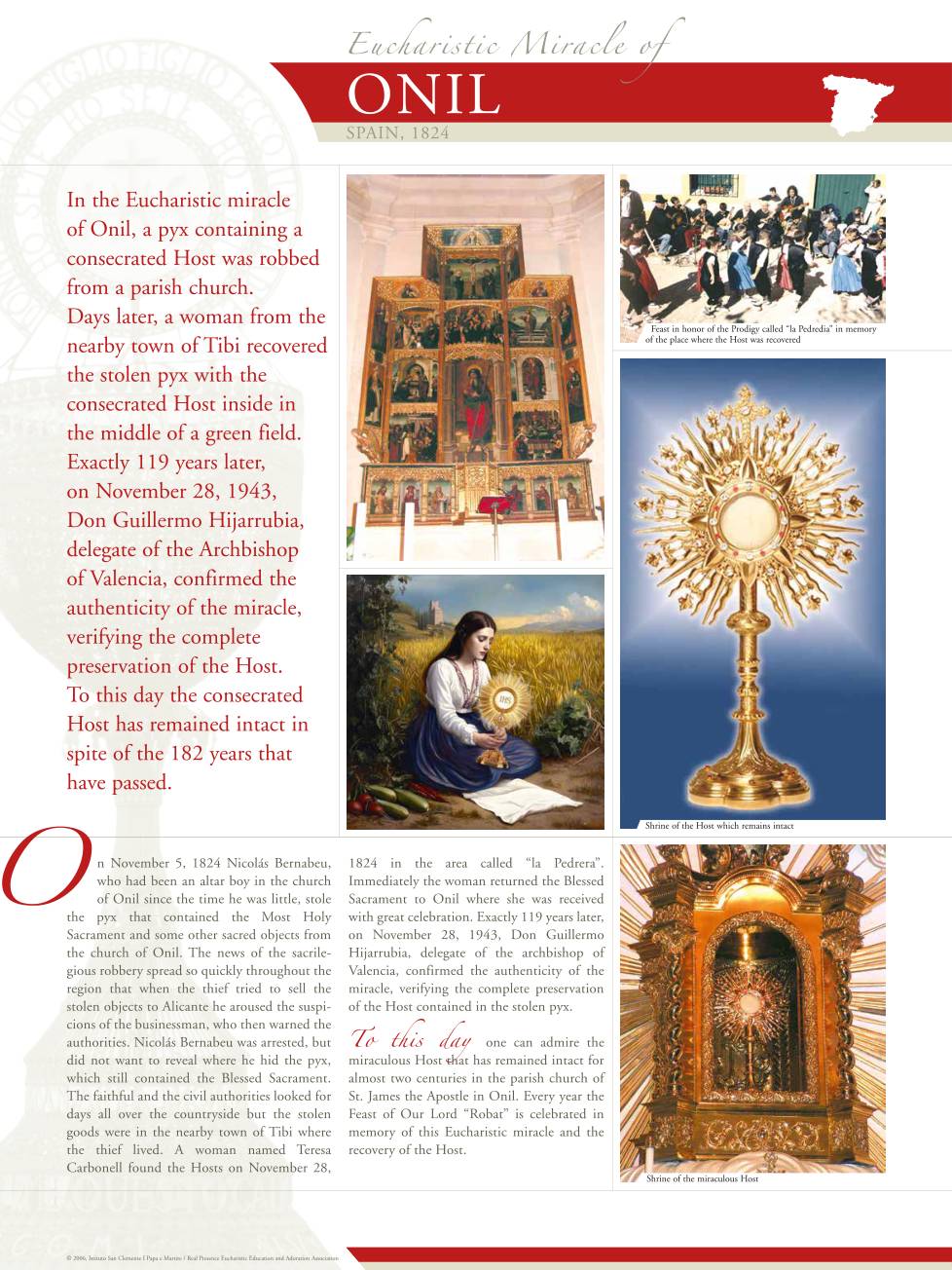 Exhibition panel for Onil (1/2)