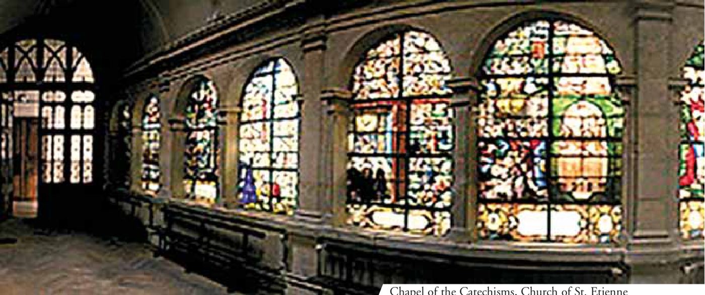 Chapel of the Catechism, Church of St. Étienne