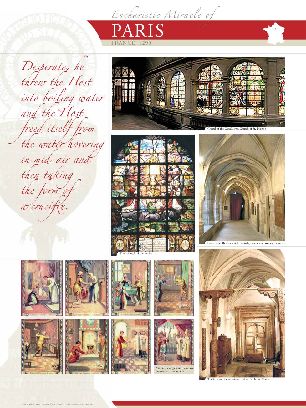 Exhibition panel for Paris (2/2)