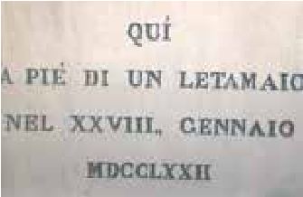 Photograph from the exhibition for Patierno (Naples)