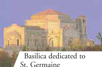 Basilica dedicated to St. Germaine