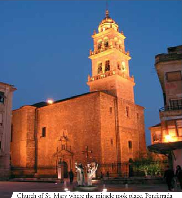 Church of St. Mary where the miracle took place, Ponferrada