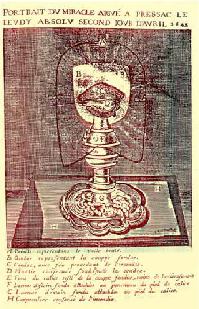 Photograph from the exhibition for Pressac