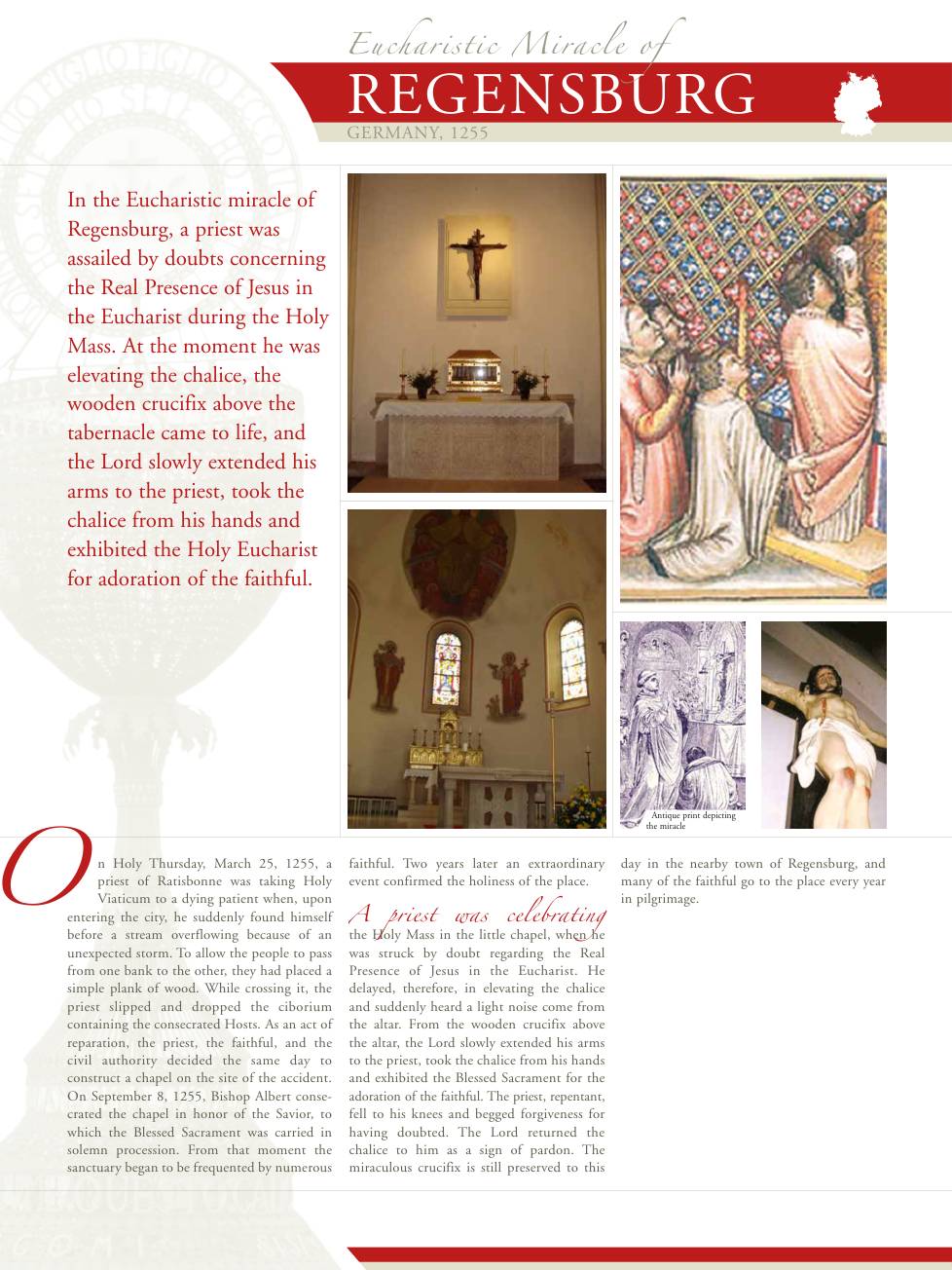 Exhibition panel for Regensburg (1/2)