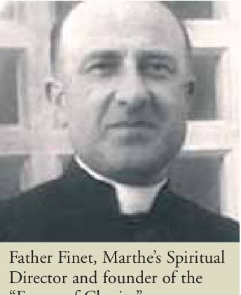 Photograph from the exhibition for Servant of God Marthe Robin