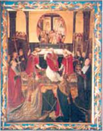 Photograph from the exhibition for Rome