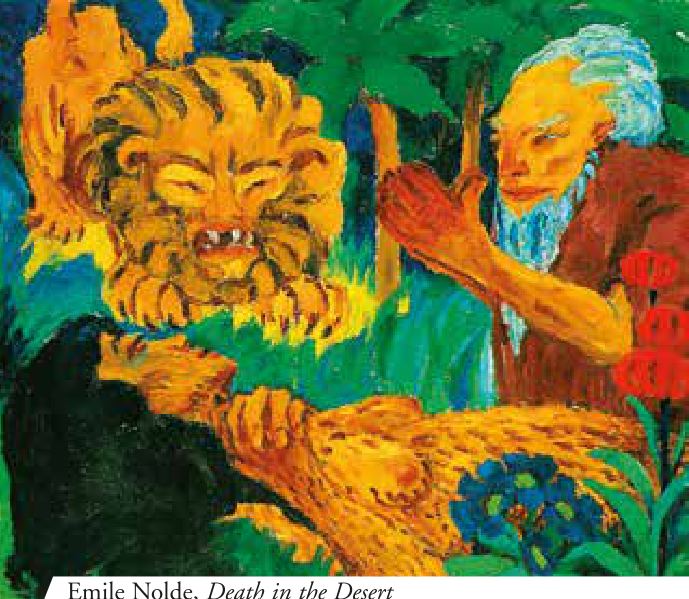 Emile Nolde, Death in the Desert