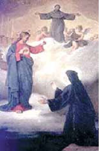 Photograph from the exhibition for Saint Margaret Mary Alacoque – Sacred Heart of Jesus