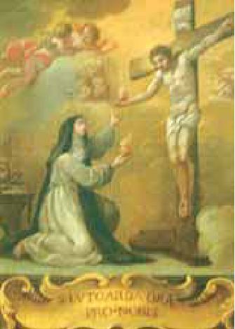 Photograph from the exhibition for Saint Margaret Mary Alacoque – Sacred Heart of Jesus