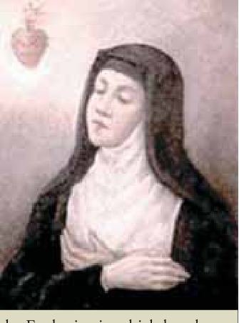 Photograph from the exhibition for Saint Margaret Mary Alacoque – Sacred Heart of Jesus