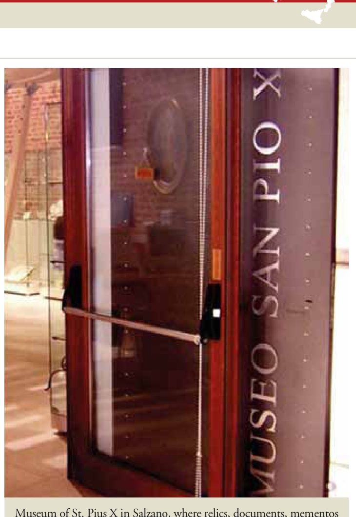 Photograph from the exhibition for Salzano