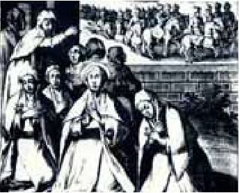 Photograph from the exhibition for Saint Clare of Assisi