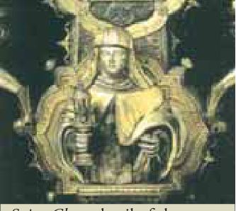 Photograph from the exhibition for Saint Clare of Assisi