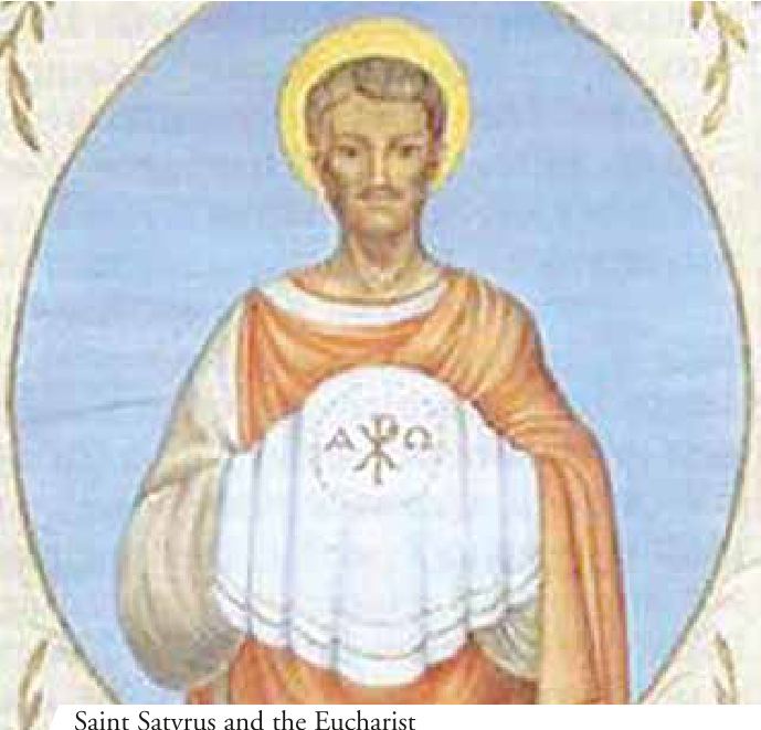 Saved from Shipwreck by the Eucharist