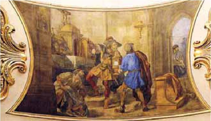 Photograph from the exhibition for Turin