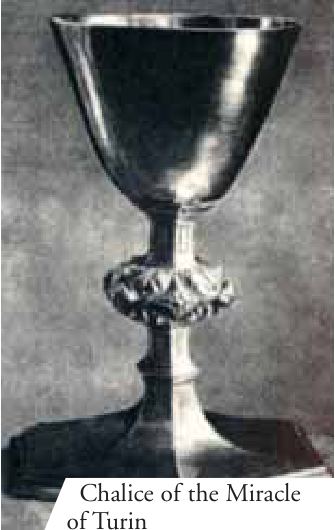 Chalice of the Miracle of Turin