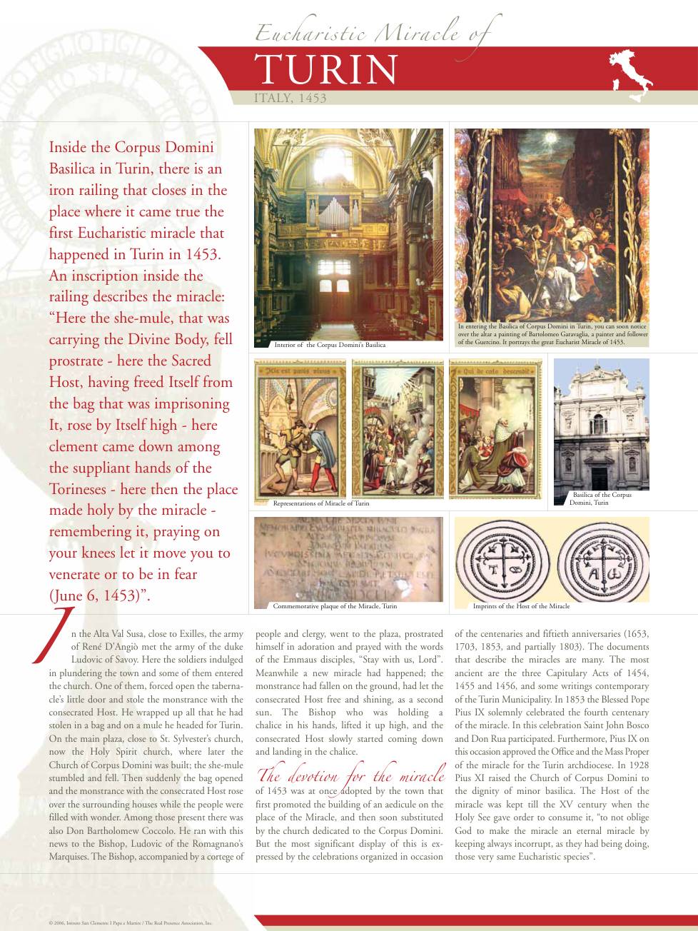 Exhibition panel for Turin (1/2)