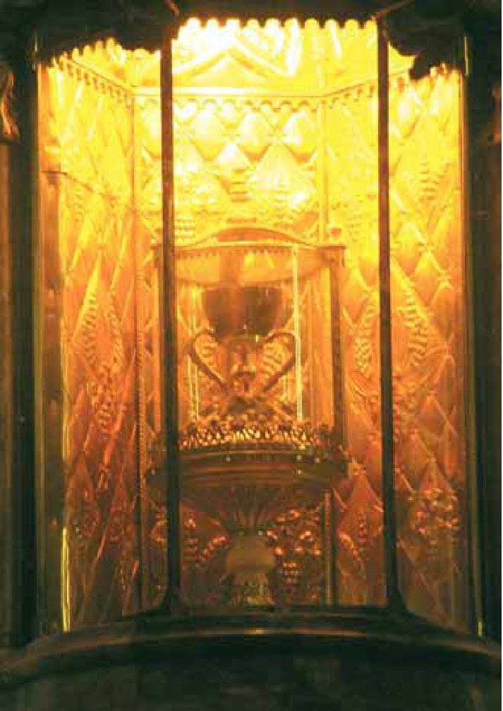 Route traveled by the Holy Chalice