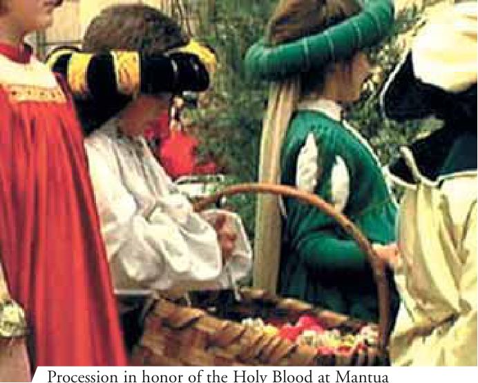 Procession in honor of the Holy Blood at Manna