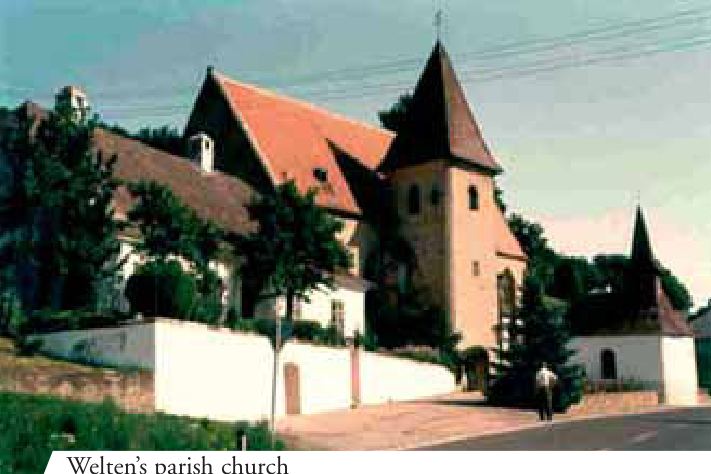 Photograph from the exhibition for Weiten-Raxendorf