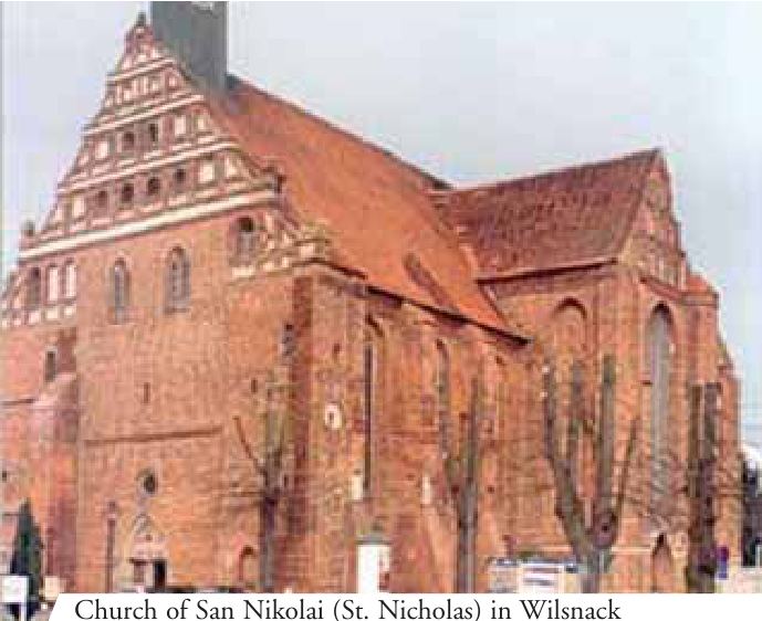 Church of St. San Nikolai (St. Nicholas) in Wilsnack