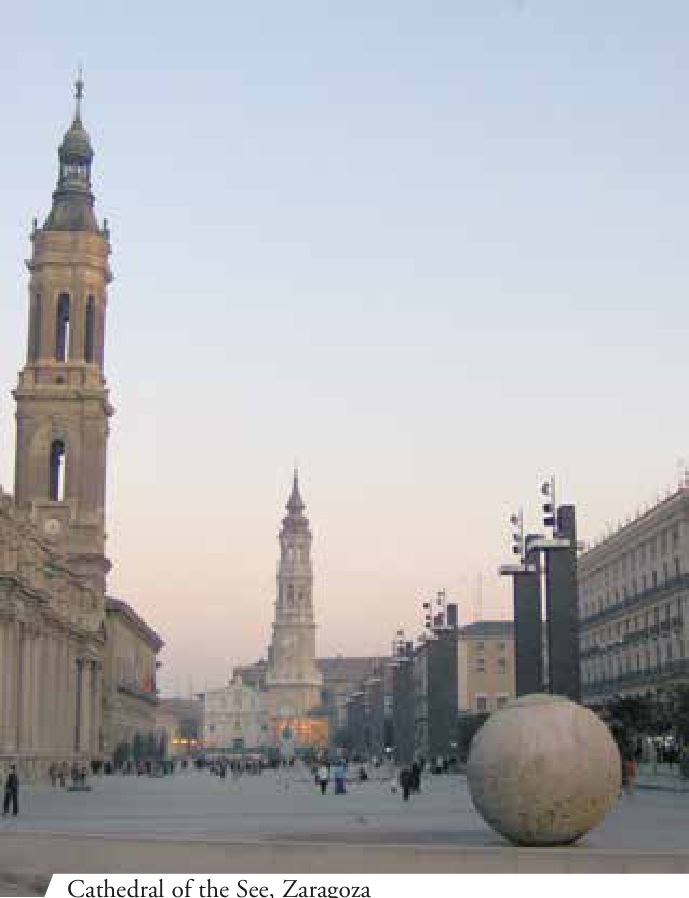 Photograph from the exhibition for Zaragoza