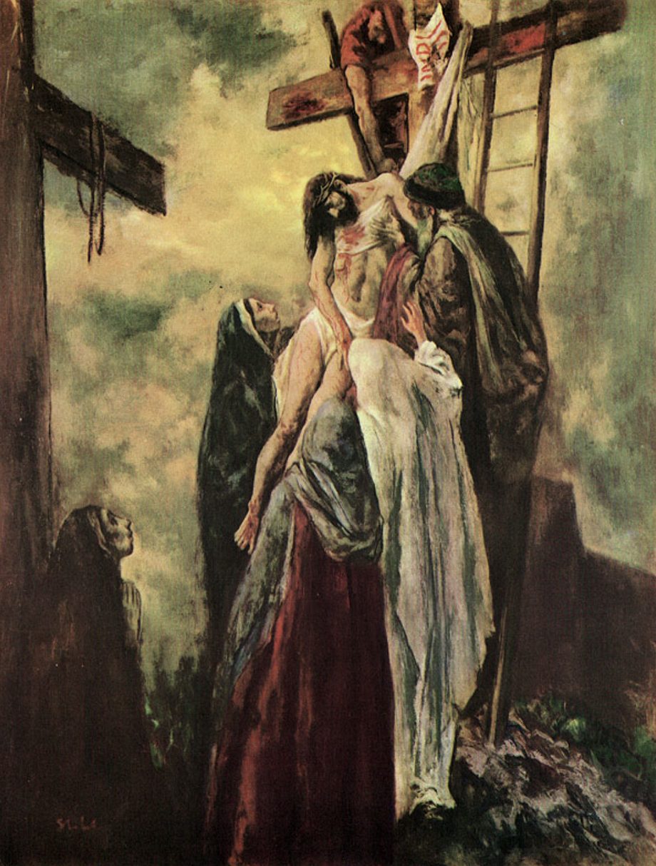Jesus Is Taken Down from the Cross and Placed in the Arms of His Mother
