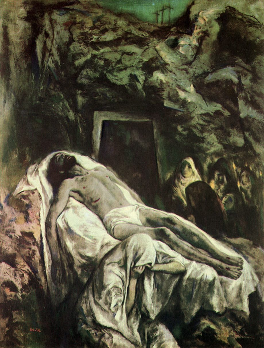 Jesus is Laid in the Sepulcher